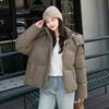Women’s Short Detachable Hood Windproof Thicken Warm Winter Puffer Jacket