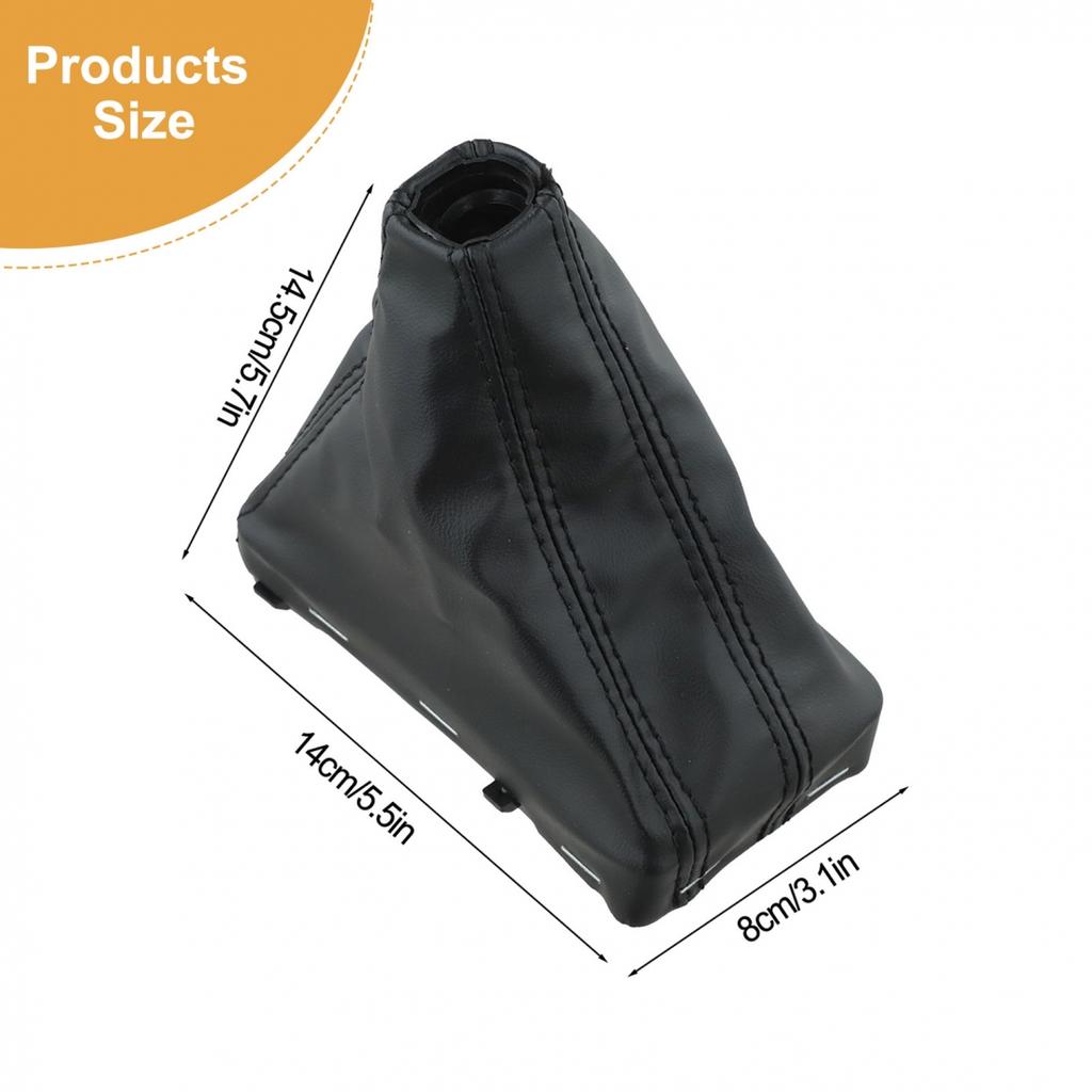 Comfortable Grip Automatic Transmission Car Gear Shift Knob Leather Gaitor Boot