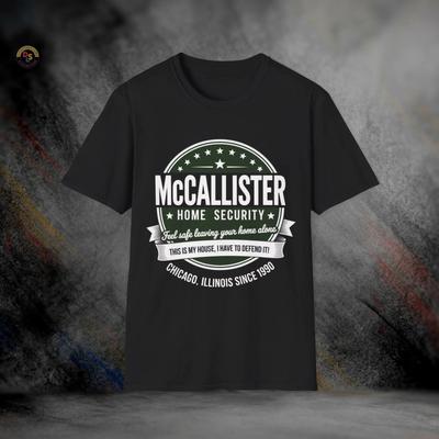 McCallister Home Security Home Alone T-Shirt | Softstyle Tee