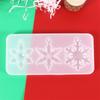 Hanging Home Decoration Christmas Gift Epoxy Resin Mold Silicone Pendant Snowflake Resin Molds