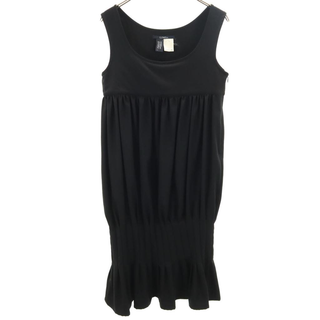 LIMI Feu Made In Japan Wool No Sleeve One Piece S Black Women Used