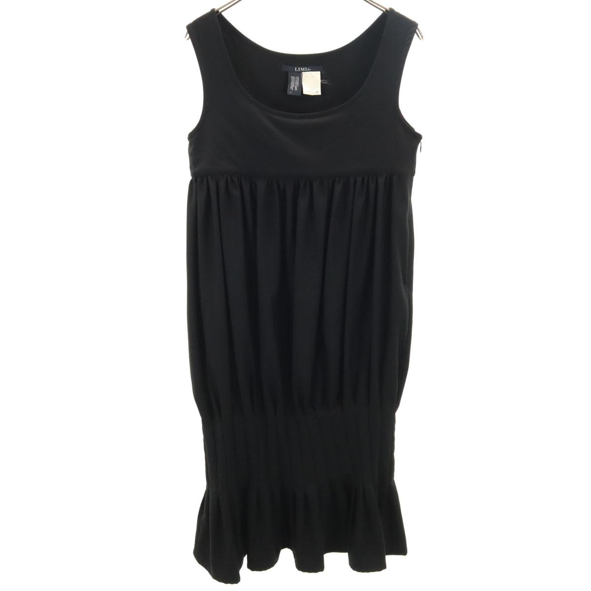 

LIMI feu Made in Japan wool No sleeve one piece S black Women Used