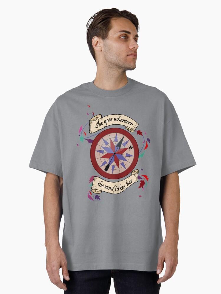 Pocahontas The Wind quote Oversized T-Shirt