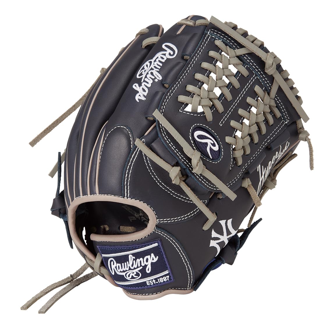 

Бейсбольная перчатка Rawlings Yankees HYPER TECH MLB TEAM для юниоров и детей, размер L (GJ5HTMN6L1) (Софтбол) [Всесторонний] (Бросающий правой рукой)