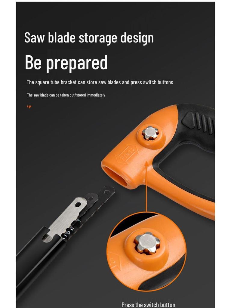 Hacksaw Frame: Multifunctional Hand Saw for Metal & Wood Cutting