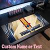 Pittsburgh Steelers Customized Name Text Mouse Pad, Large Desk Mouse Mat Personalized Home Office Present