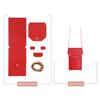 DIY Mobile Phone Bag Faux Leather Phone Pouch Craft Set Unfinished Crossbody Wallet Phone Bag for Daily Travel And Gifts