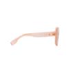 Burberry Full Frame Semi-Transparent Acetate Square Sunglasses Women Sunglasses Pink 4083200