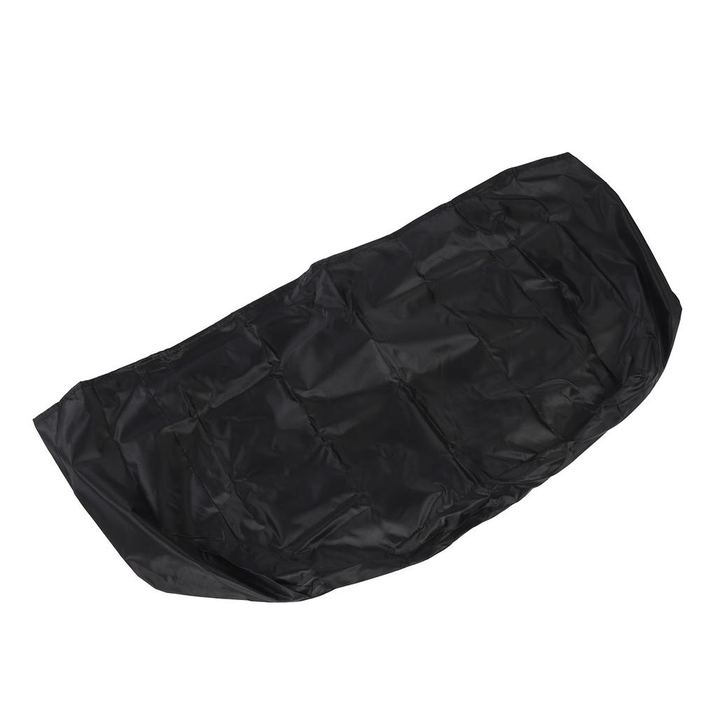 Outboard Motor Cover 420D Coated Silver Water Resistant Sun Protection Boat Engine Cover for Multiple Motor Brands L