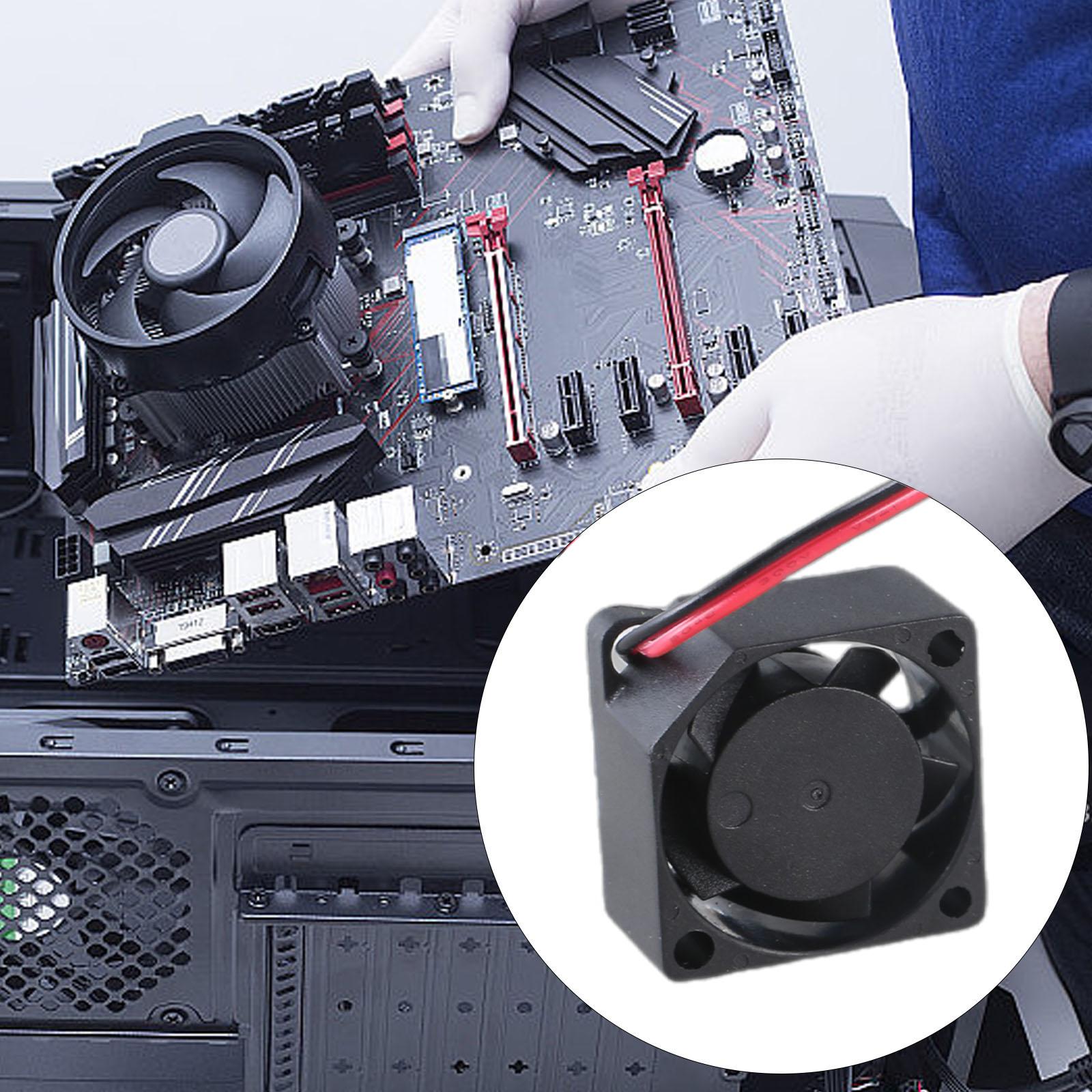 

2010 Маленький охлаждающий вентилятор 2x2x1 см с разъемом XH2.54 13000 об/мин 0,9 Вт Подходит для охлаждения настольных компьютеров и ноутбуков 5V