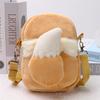 New Pokemon Gengar Lucario Mimikyu Snorlax Plush Shoulder Bags Toys Kawaii Anime Psyduck Rowlet Pikachu Peluche Dolls Gifts Kids