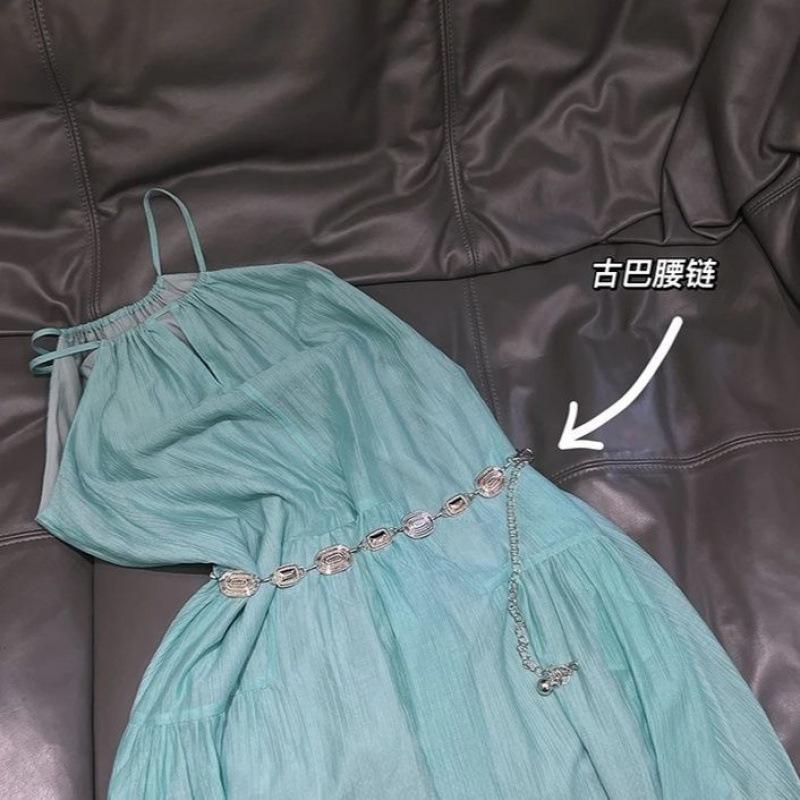 Retro Sophisticated Metal Waist Chain For Women Complements Dresses And Everyday Styles