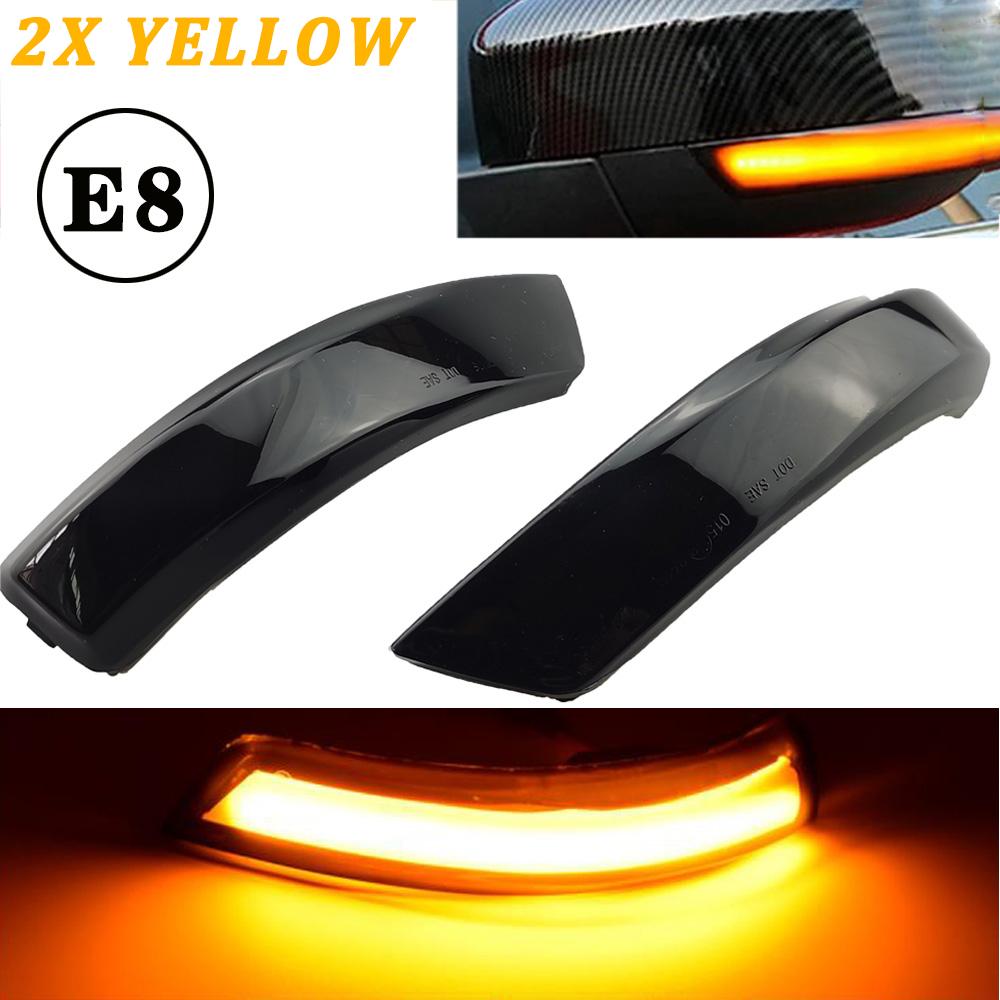 Side Mirror Indicator Sequential Blinker Lamp For Ford Mondeo MK4 Facelift 2011-2014 Dynamic Turn Signal Light For Mondeo MK4 EU