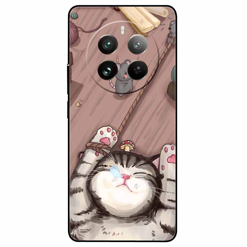 For Realme 12 Pro Plus Case Fashion Protective Silicone Pained TPU Coque for Realme 12 Pro 5G Cover Realme 12 Pro+ Lovely Fundas