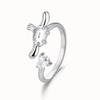 Cartoon Cat Rhinestone Necklace - Fashionable Girly Student Best Friend Chain with Niche Design.