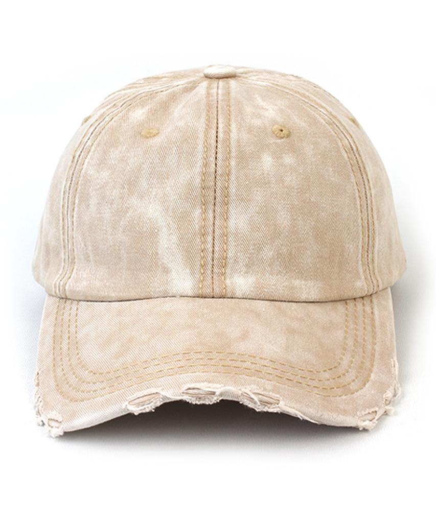 Yunibeosyeolkemiseuteuli Vintage Washing Muji Beige Ballcap