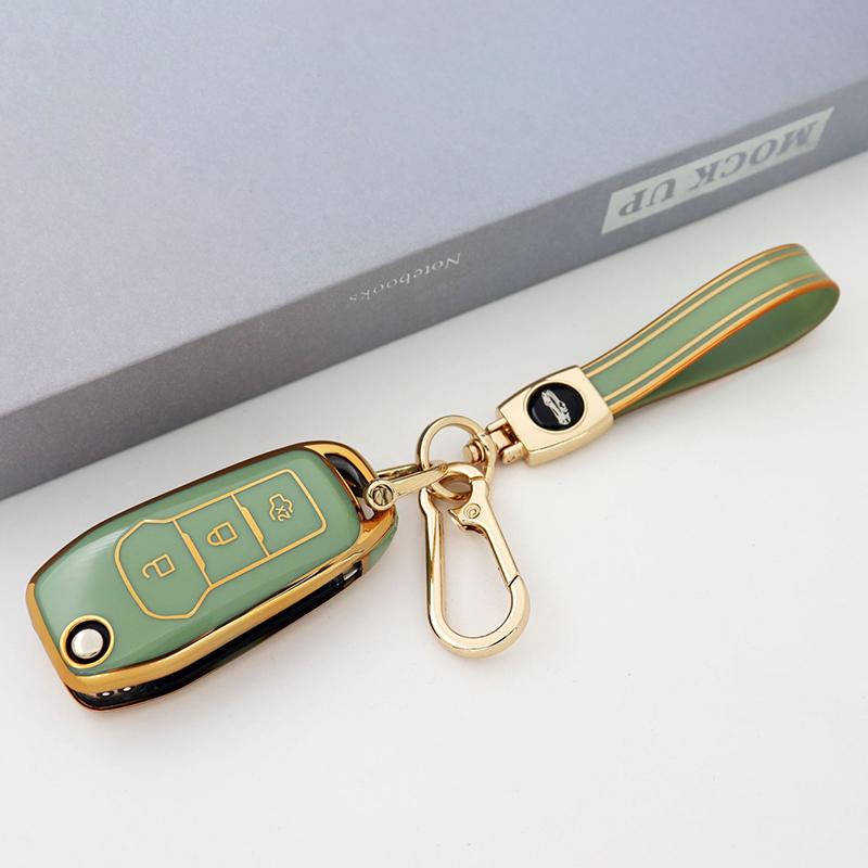 3 Buttons Tpu Car Remote Key Case Cover For Ford Figo Mondeo 5 Ecosport Puma Fiesta Mk8 Everest Ranger Shell Fob