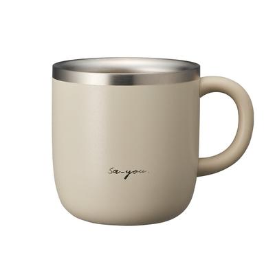 For Hot Mug Hot Water Specialty Mug 320ml Pink Beige [Mug Water] ON℃ZONE