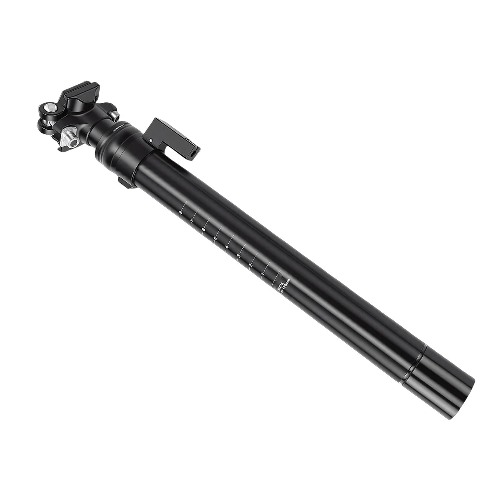 

Bike Dropper Post 125mm Travel Aluminum Alloy Bike St Post and Cable Kit for Road Mountain Bikes