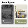 Metal Table File Rack Three Layers Document Organizer High Quality Mail Holder  School Office