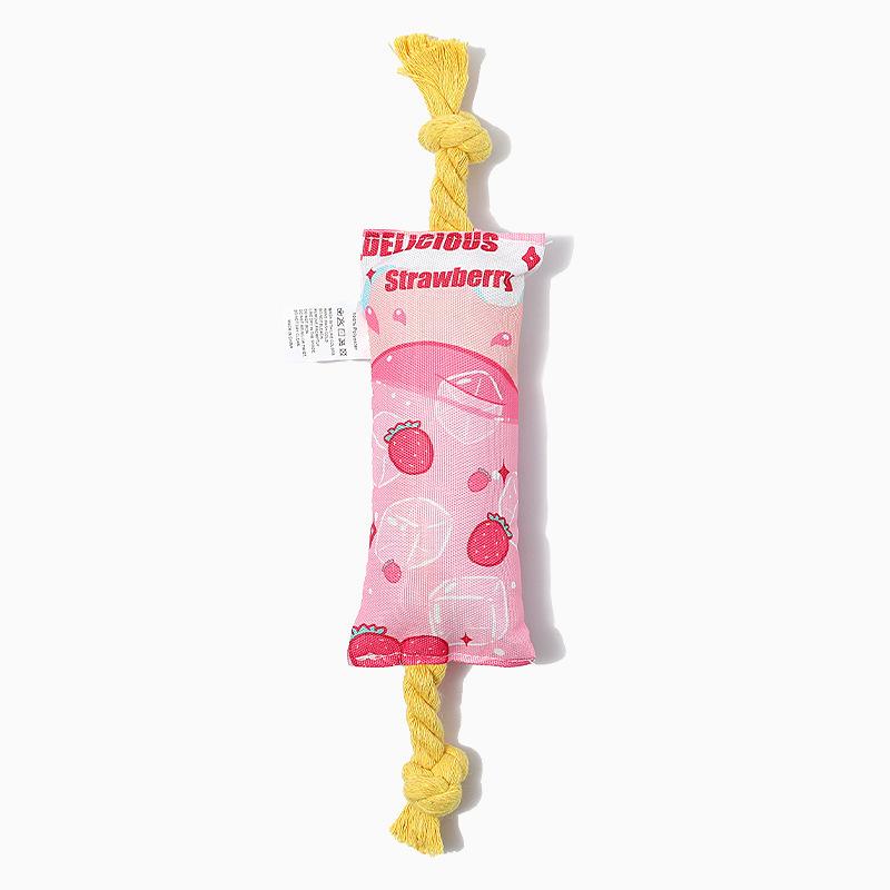 Pet Tooth-cleaning, Tooth-cleaning, Boring Rope Knot Ball, Cat and Dog Biting Rope, Teddy Small and Medium-sized Dog Training Toys