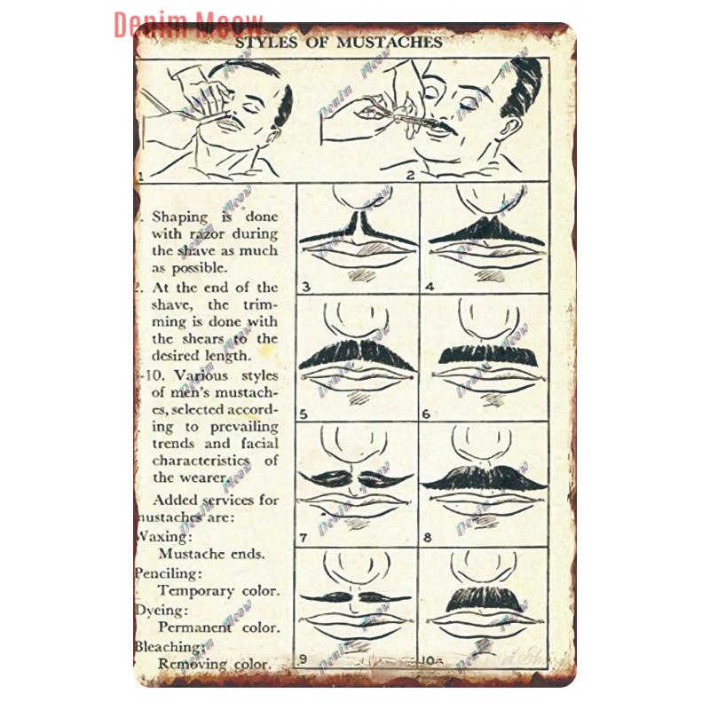 Hair Cutting Retro Plaque, Metal Signs, Barber Shop, Vintage Painting, Wall Posters, Bar, Pub, Shave & Haircut, Home Decor, WY28