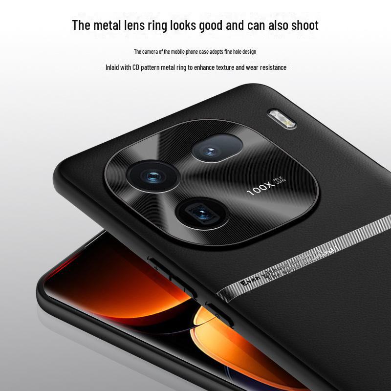 iQOO12 Liquid Leather Anti-Fall Protective Case - One Piece