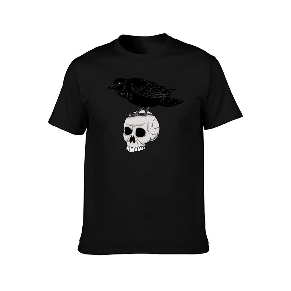 Raven T-shirt heren grafische t-shirts t-shirt voor man 100 procent katoen T-shirt