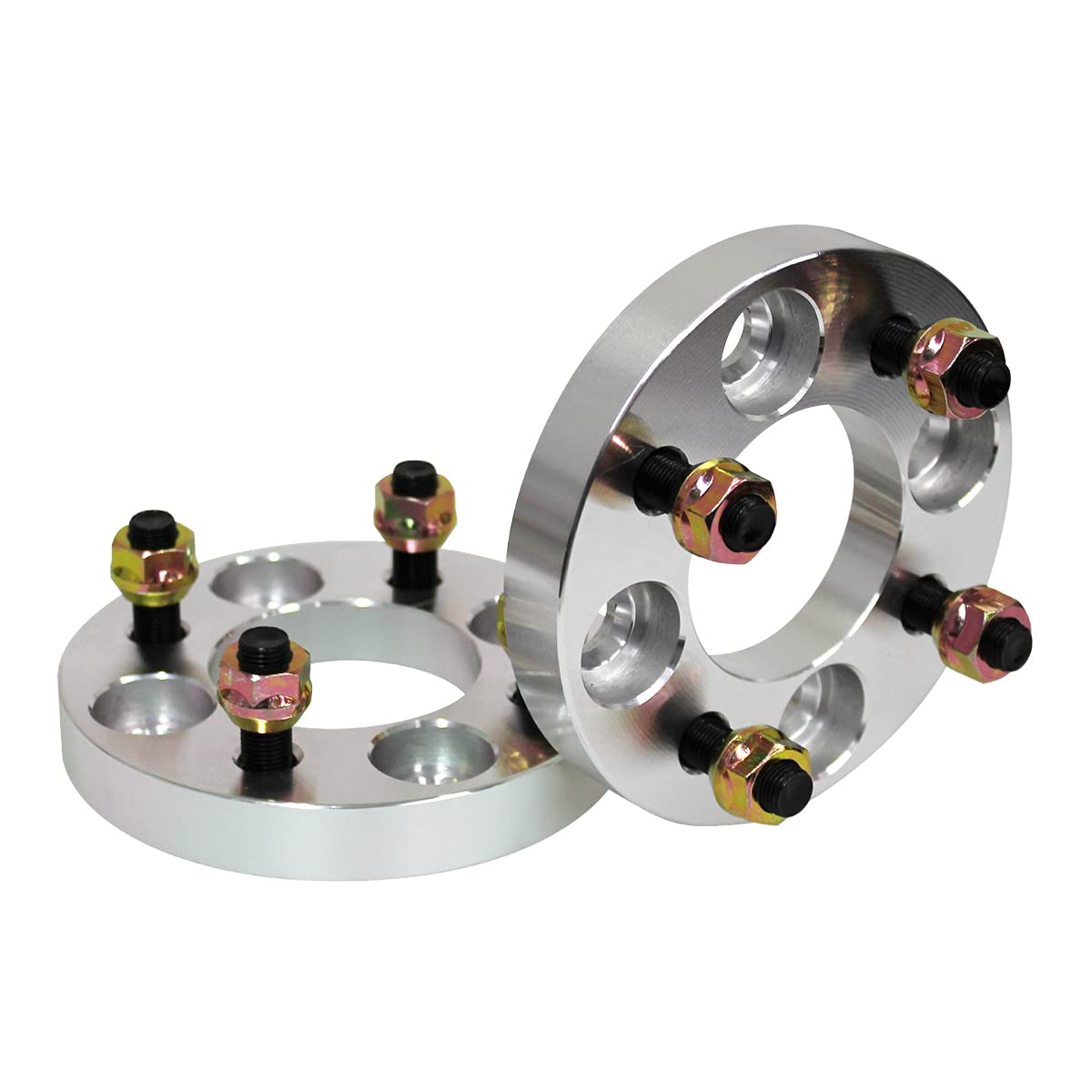 

Durax PCD100 Широкий проставочный диск, 0,8 дюйма (20 мм), 4H, M12 x P1.25, Набор из 2 штук (Серебряный) Thickness 20mm серебряный