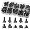 200pcs 6*6 Size Key Switch Kit Tactile Universal Switch 200PCS Boxed Micro Switch  Toys