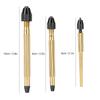 3pcs Copper Pin Vise Twisted Drill Bit Hand Drill Watch Repairing Tool Accessory