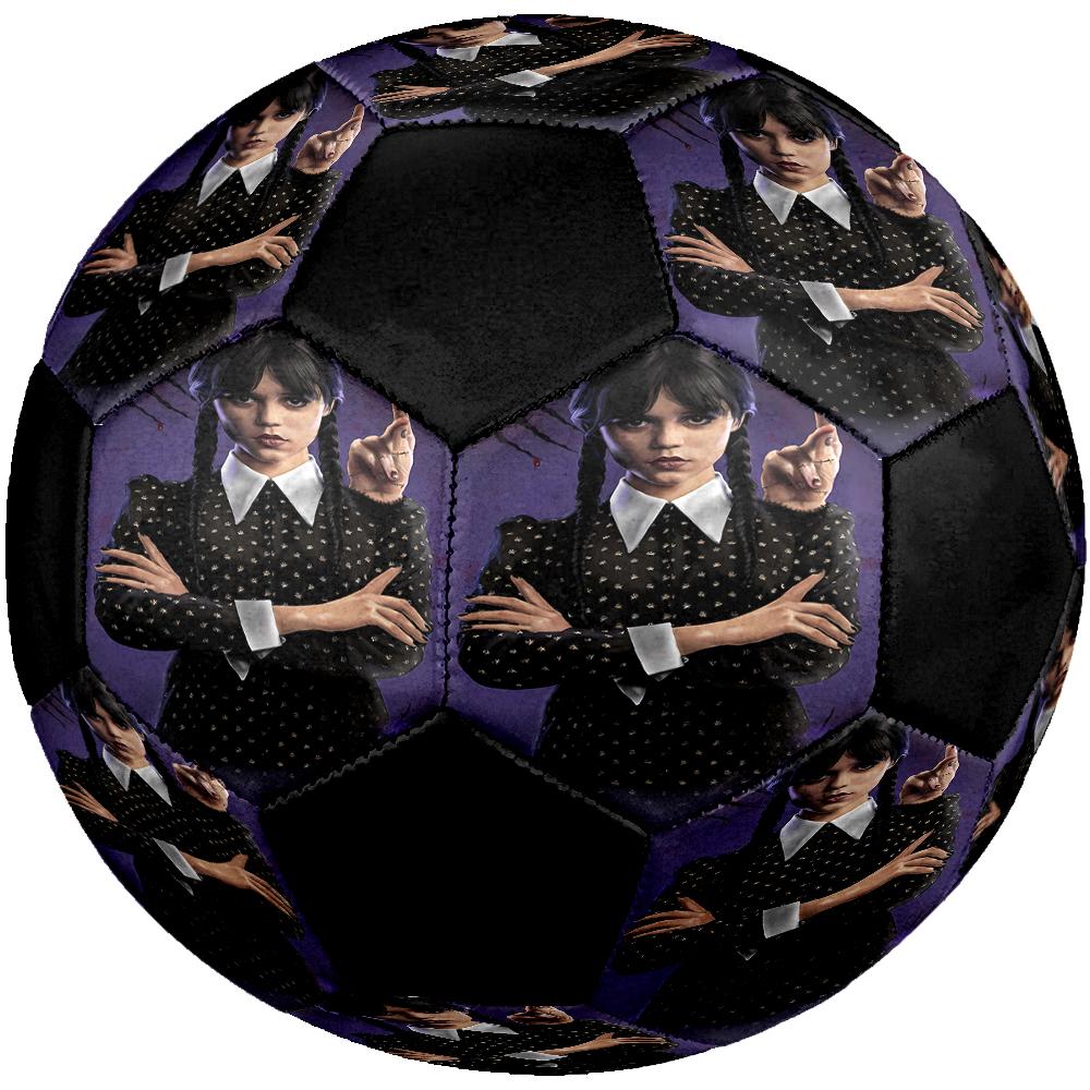 Wednesday Theme Size 5 Soccer Ball, Suitable for Both Indoor and Outdoor Matches, a Gift Suitable for Everyone.