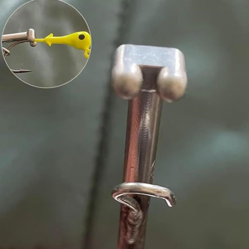 Fishing Hook Remover Tool Stainless Steel Quick Painless Extractor For Safe Removal 19Cm Angled Design Minimize Tissue Damage