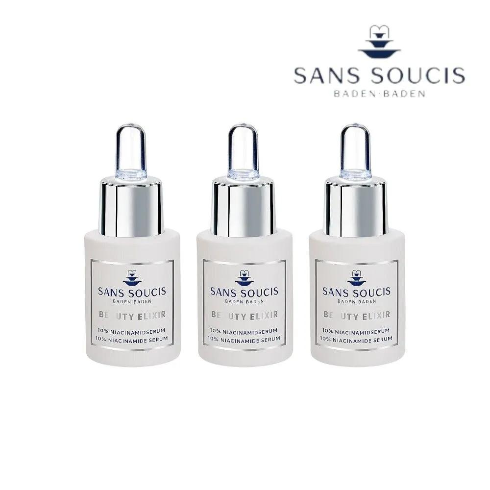 Sansoussi Beauty ELIXIR 10% Niacinamide Serum 15ml 3-Piece Set