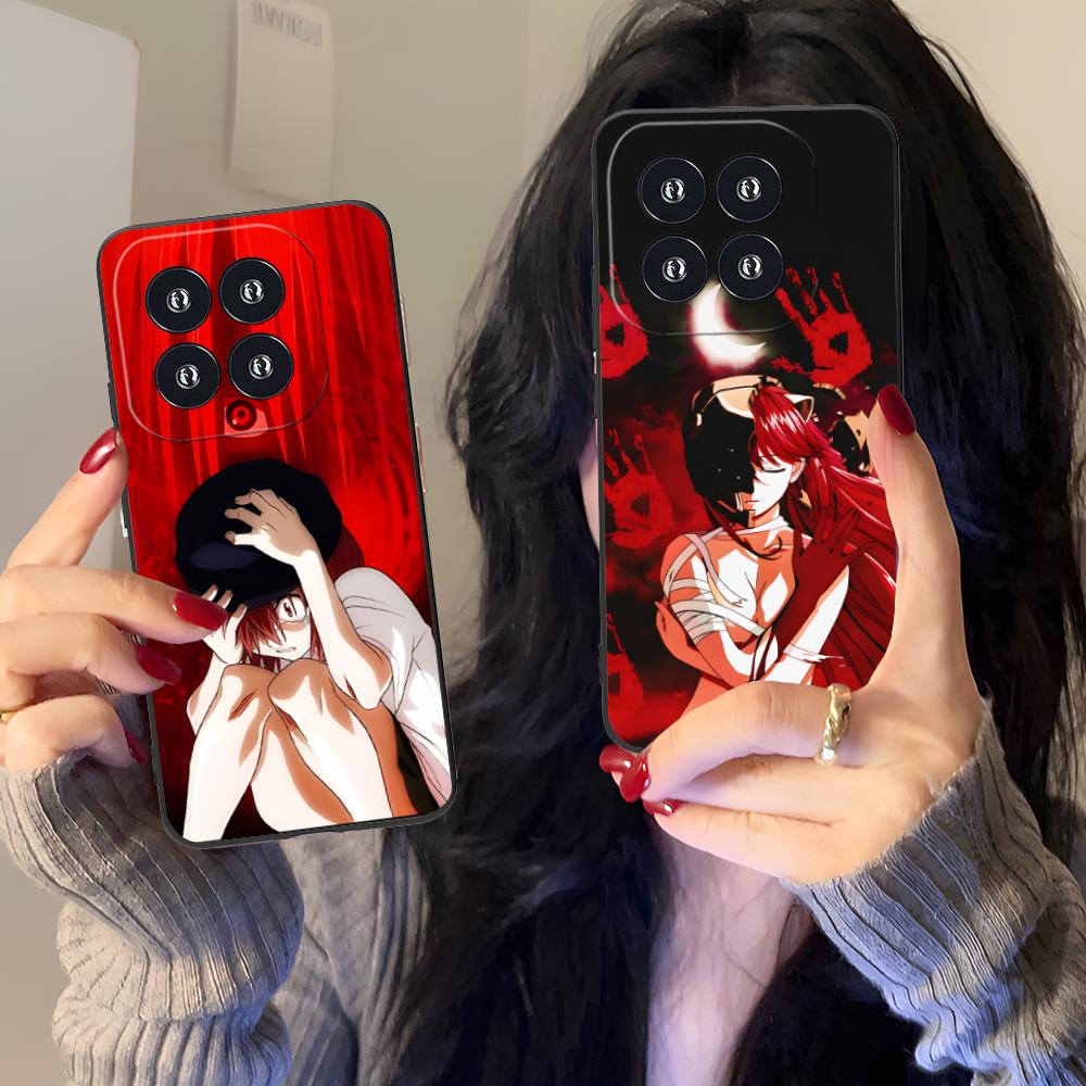 Elfen Lied Lucy Phone Case for Xiaomi 15 14 13 12 Mi 11 T Ultra Lite Pro S X 5G Colour Printing Cellphones Pretty Smartphone