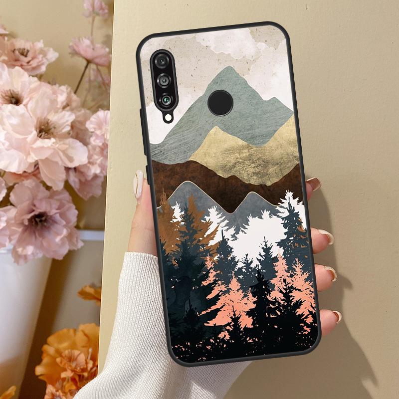 

Лес Лунного Сияния Звезды Океана Для Huawei Nova 10 SE 9 3i 7i 8i 11i 12i Y73 Y90 Y70 Y72 Y61 Y91 P60 Pro P40 P30 Lite Чехол Huawei Nova 10