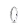 New 925 Silver Sparkling Bow Double Hearted Zircon Ring for Women DIY High Quality Wedding Jewelry Gifts