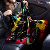 Motocross Rider In Action Blanket Flannel Blanket for Bed, Sofa, Camping, Hiking, Picnic Essentials, Gift for Family Fan Gifts