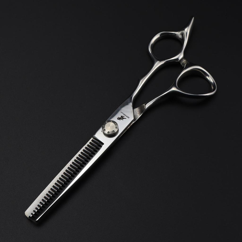 6.0-Inch Napson Personalized Haircutting Scissors: Includes Straight, Serrated, and Thinning Types.
