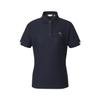 CHALLENGER Women'S Poly Pique Contrast Collared Short Sleeve T-Shirt Navy