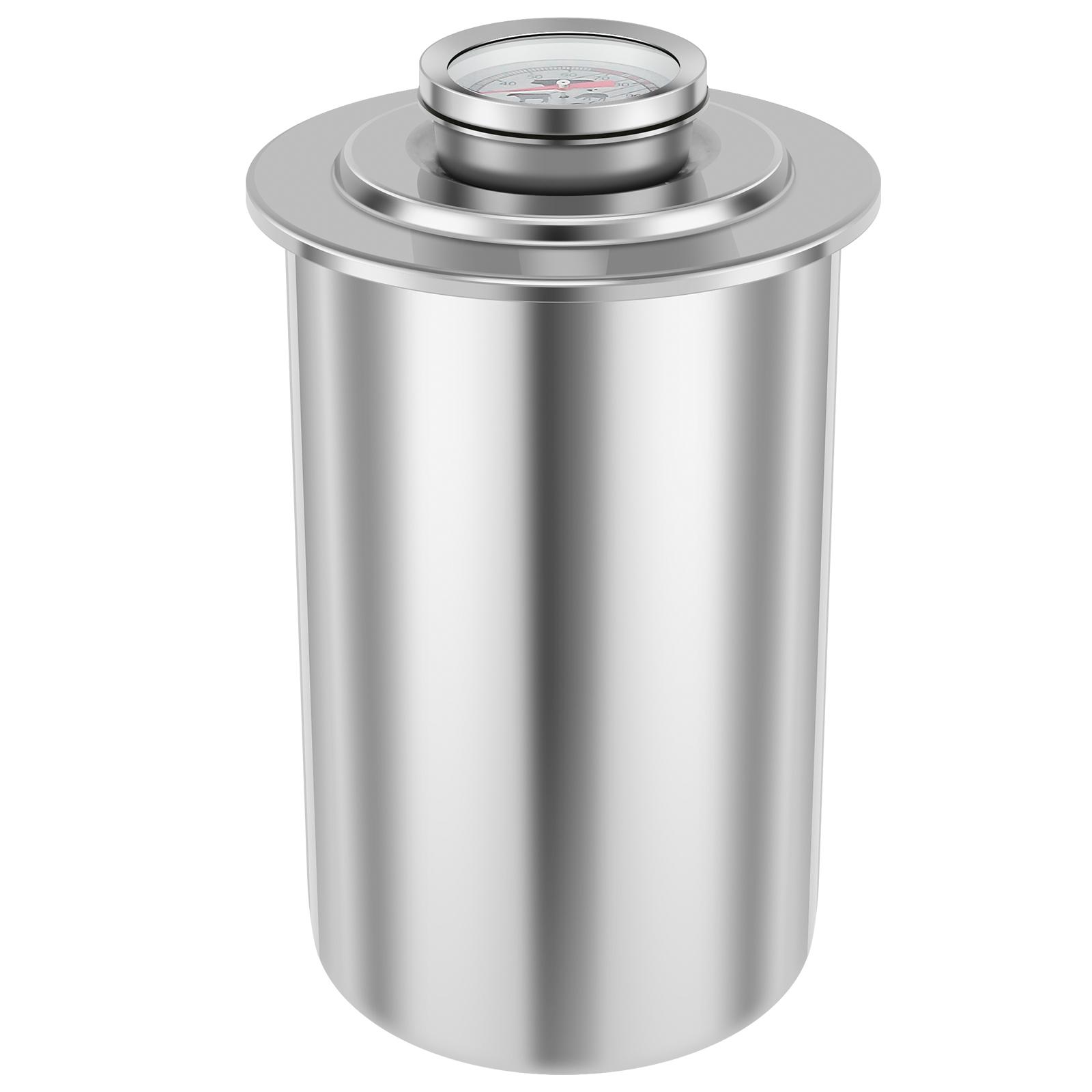 

Барабан для варки на пару и приготовления пищи из нержавеющей стали 304 со встроенным термометром для безопасного производства и простых в использовании кухонных инструментов