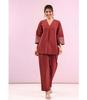 Bollywood Party Wear Pure Cotton Kurta Pant Cord Set Indian Women Designer Top Tunic Kurti