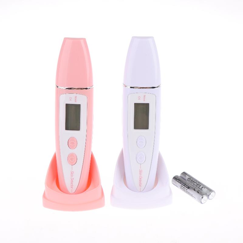Moisture Test Pen Skin Care Tester Tools Facial Moisture Analyzer Hydration Monitor Waterproof Led Display
