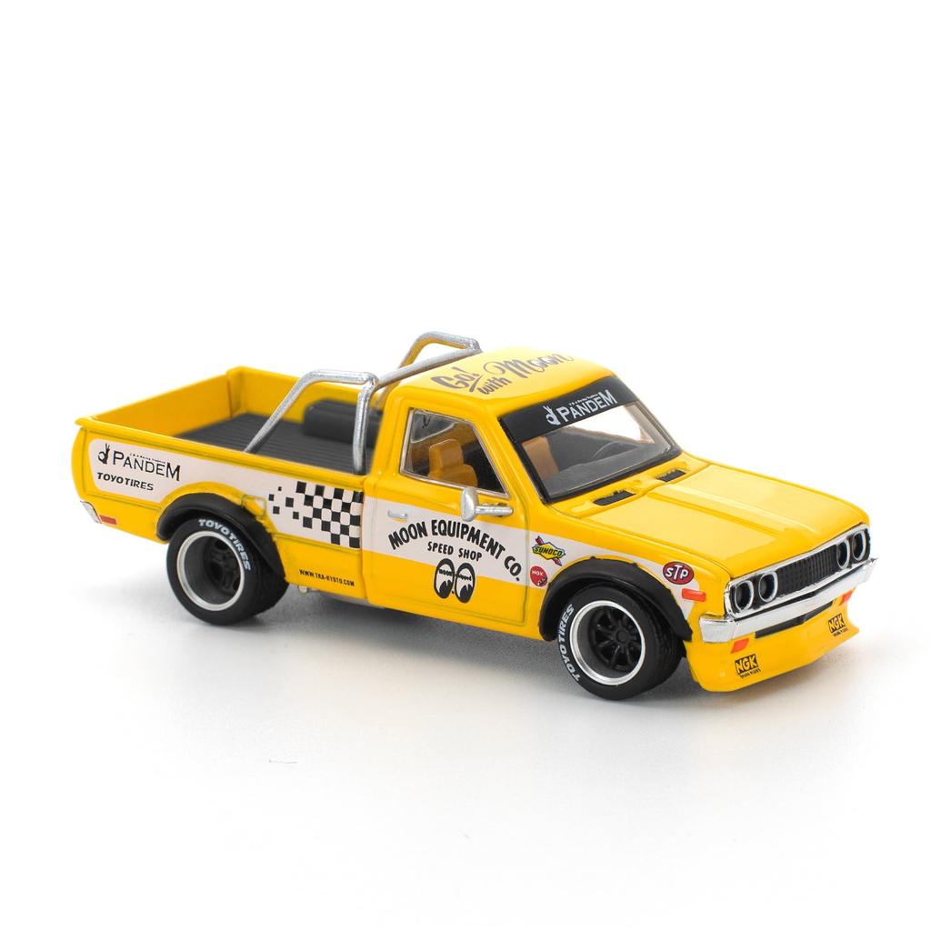 Genesis Company POP RACE Pandem Datsun 620 Mooneyes Finished Model PR640250 1/64 -