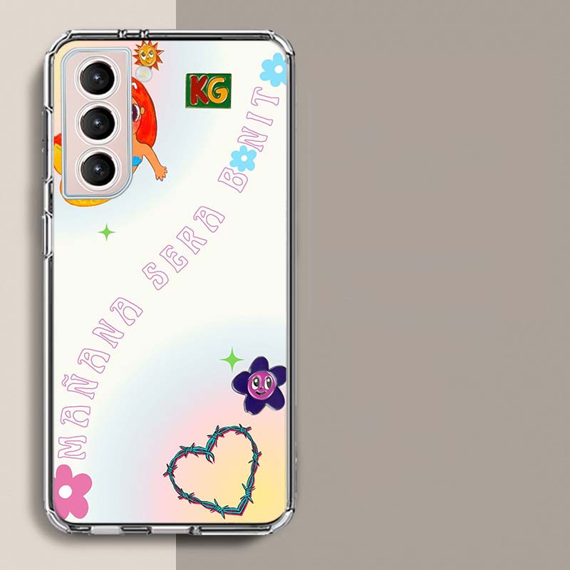 Karol G M-Manana Sera B-Bonito Phone Case For Samsung Galaxy S25 Edge S24 S23 FE S21 S20 Plus S22 S26 Ultra Cover Clear Cases TP