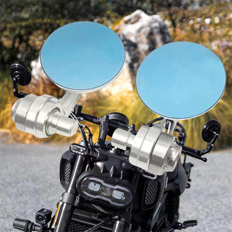 Benelli Chase/Sai 600/350/250 Retro Handlebar End Weights with Mirrors