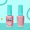 Sugar Pop Glossy Finish Nail Lacquer 46 Coral Nude 10 Ml High Shine Quick Dry Long Lasting Chip Resistant Nail Polish