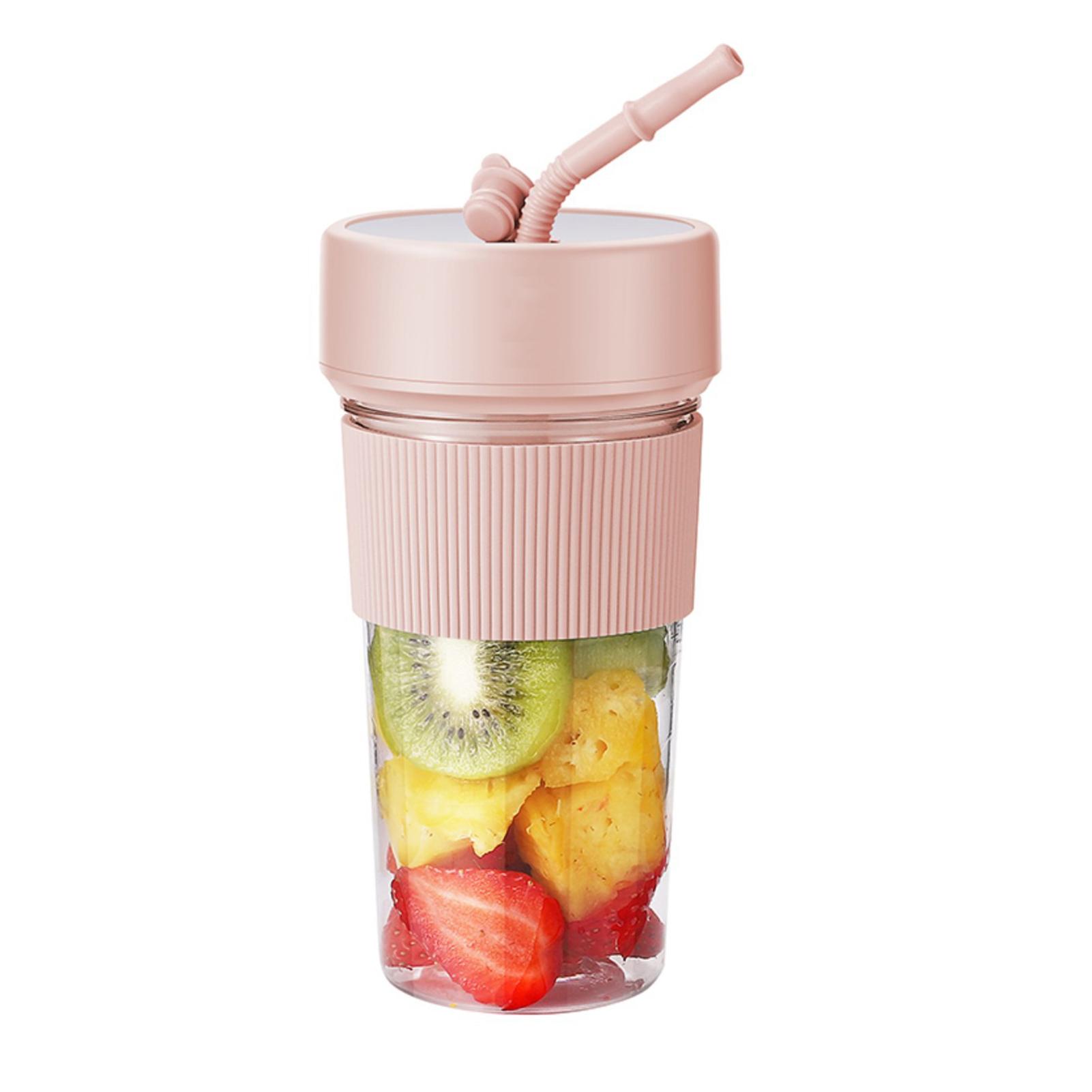 

Маленький портативный легкий соломенный стакан для сока высокой емкости с зарядкой типа C для спорта/работы