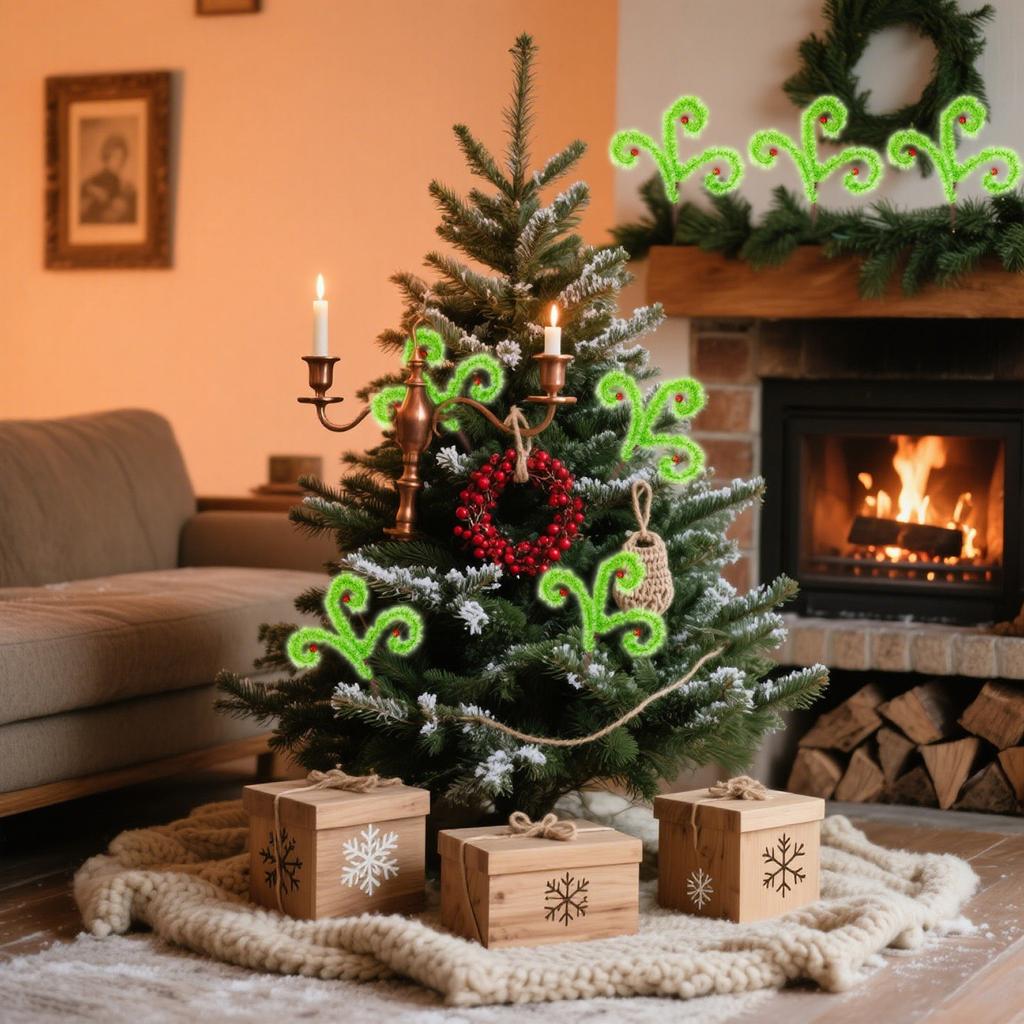 Pampas Grass Christmas Tree Accessories, Festive Decorations, Tree Toppers, Christmas Ornaments For Tree Decoration, Wreaths, Vase Filler Branches