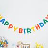Birthday Flag Scene Arrangement Decoration Boys And Girls Banner Birthday Party Banner Background Wall Atmosphere Props